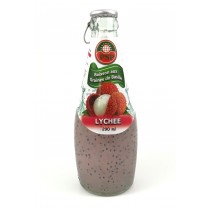 Boisson Lychee aux graines de basilic 29cl