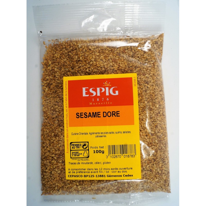 Sésame doré ESPIG 100g