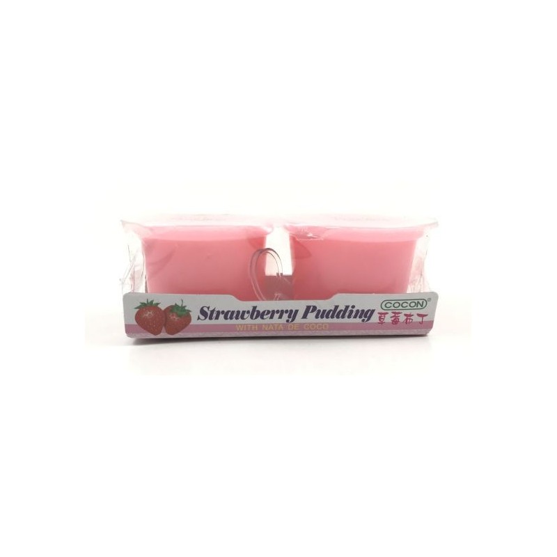 Pudding Nata de Coco arôme Fraise COCON 2 x 118g