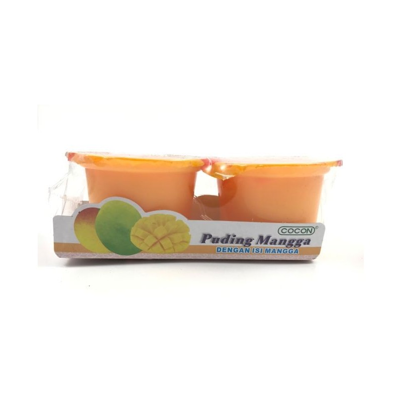 Pudding Nata de Coco arôme Mangue COCON 2 x 118g