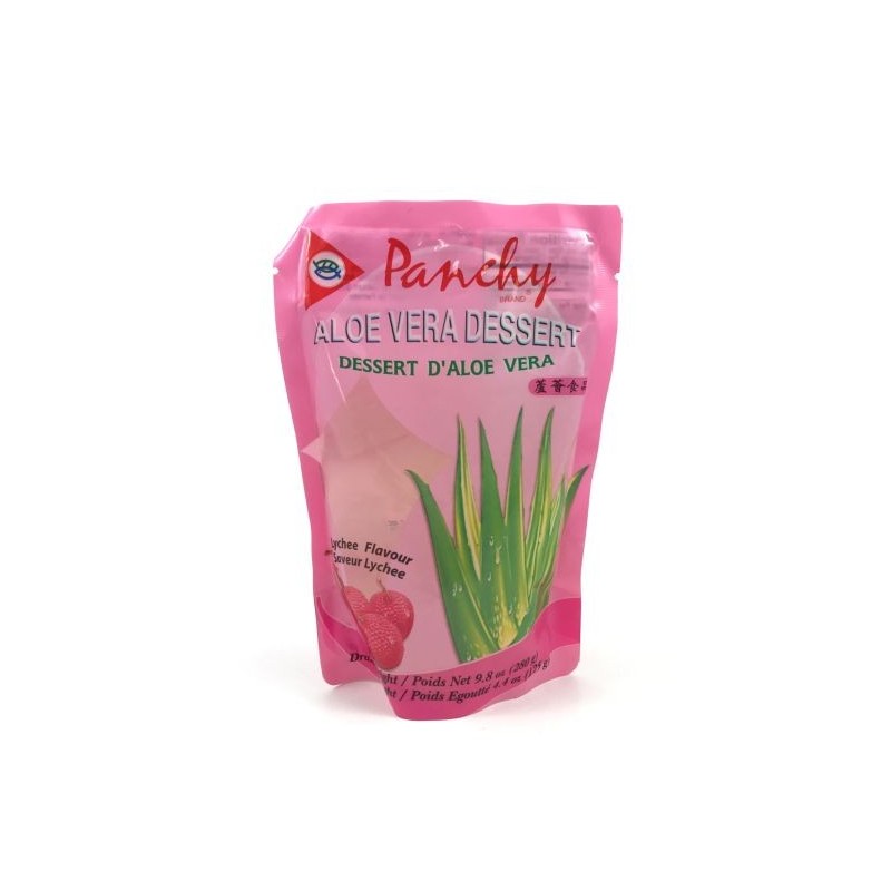 Dessert à l'Aloé Véra saveur Litchi FOCO 125g